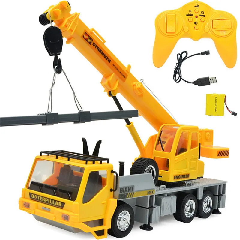 Новая модель RC экскаватор игрушки 1:24 2 4G 8CH беспроводной пульт дистанционного