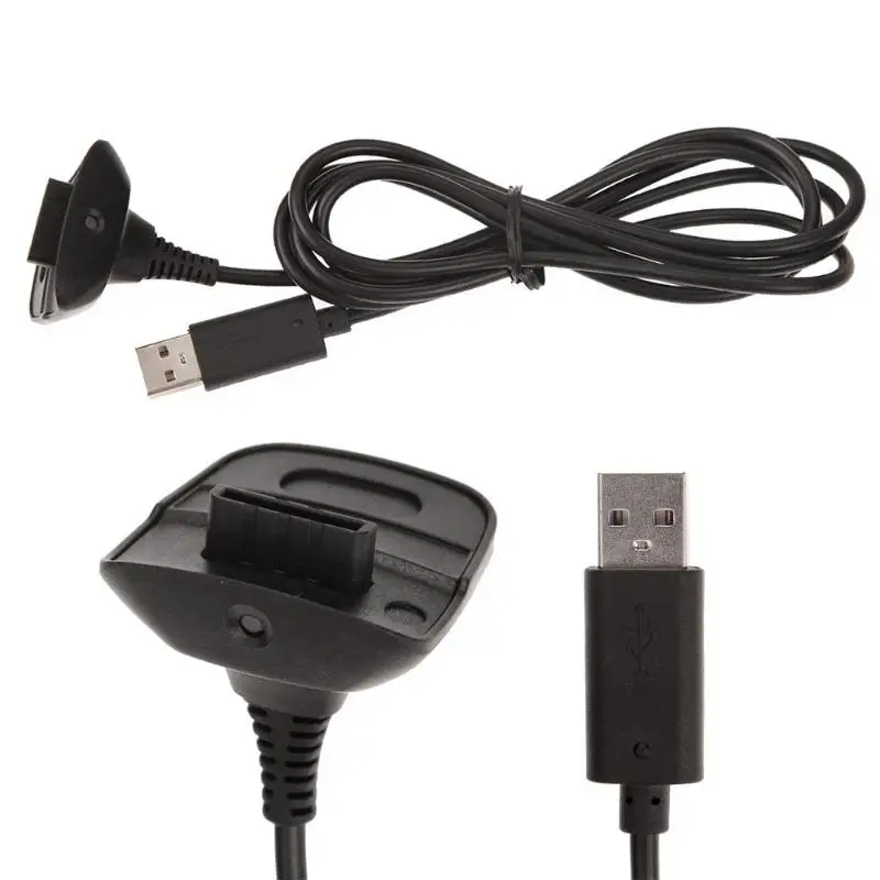 USB Game Controller Charging Cable Wireless Controller Gamepad Joystick Power Black Supply Charger Cable For Xbox 360
USB Game Controller Charging Cable Wireless Controller Gamepad Joystick Power Black Supply Charger Cable For Xbox 360