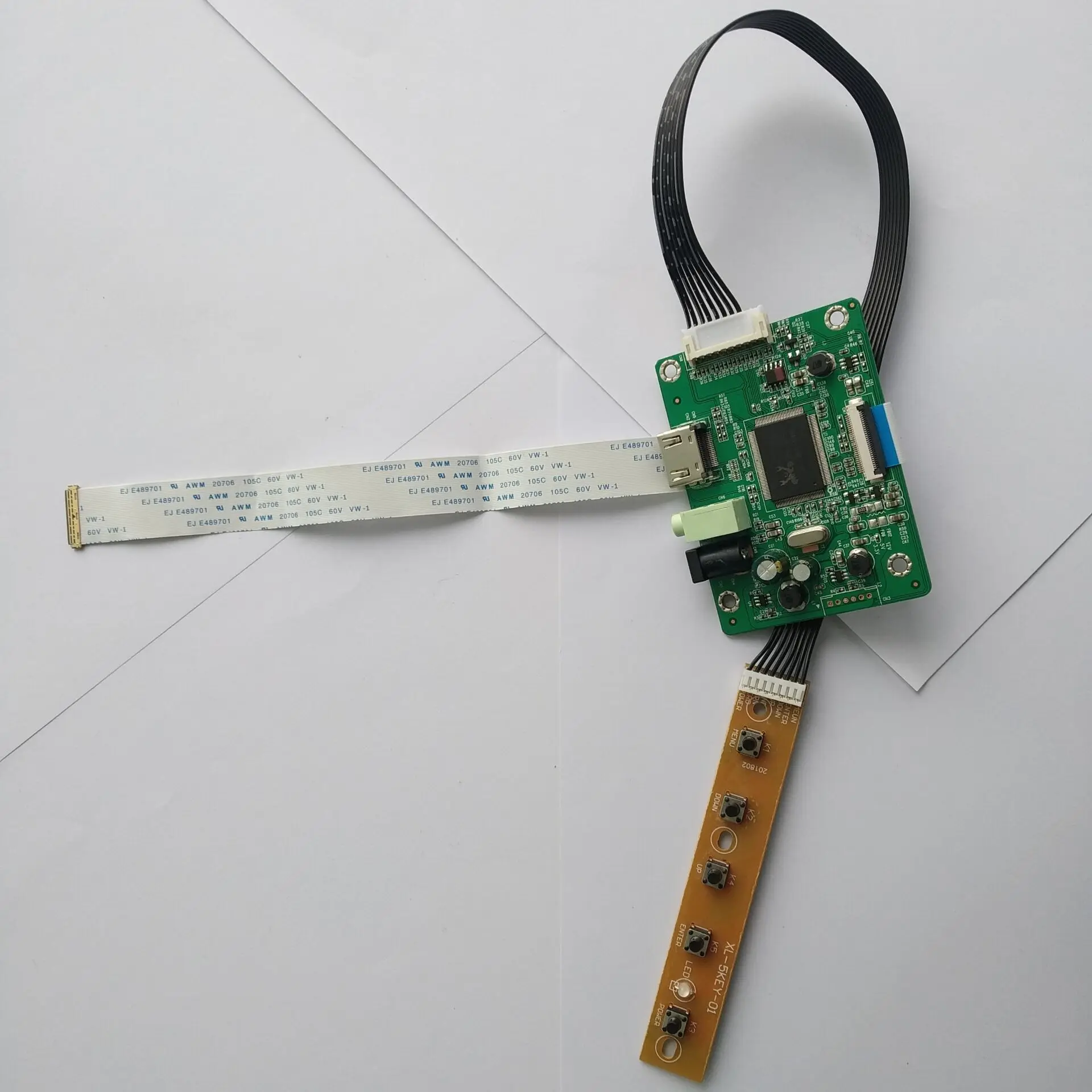 For NV140FHM-N31/NV140FHM-N32 1920X1080 HDMI LCD LED EDP mini Controller driver Board display 30pin cable
For NV140FHM-N31/NV140FHM-N32 1920X1080 HDMI LCD LED EDP mini Controller driver Board display 30pin cable