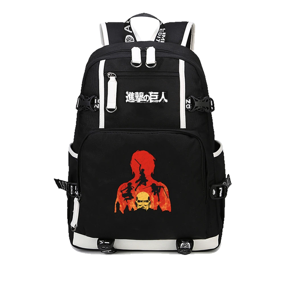 anime Shingeki no Kyojin Backpack student School Knapsack Attack on Titan Travel Packsack shoulder bag Unisex Canvas backpack
anime Shingeki no Kyojin Backpack student School Knapsack Attack on Titan Travel Packsack shoulder bag Unisex Canvas backpack