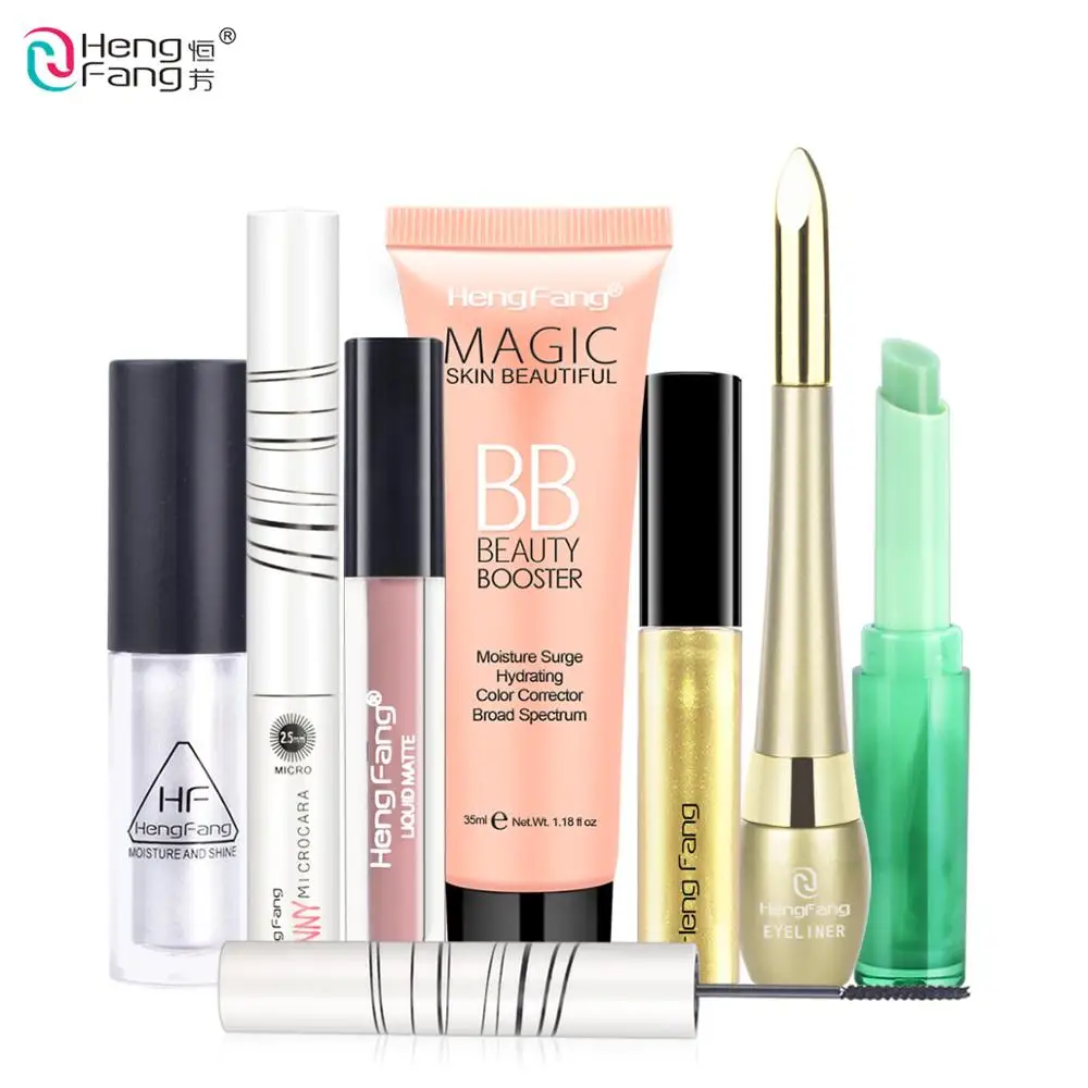 1Set=7Pcs HengFang Makeup Set Eyeliner +Mascara +Lip Gloss +Lipstick +Highlighter +BB Cream #HFS002
1Set=7Pcs HengFang Makeup Set Eyeliner +Mascara +Lip Gloss +Lipstick +Highlighter +BB Cream #HFS002