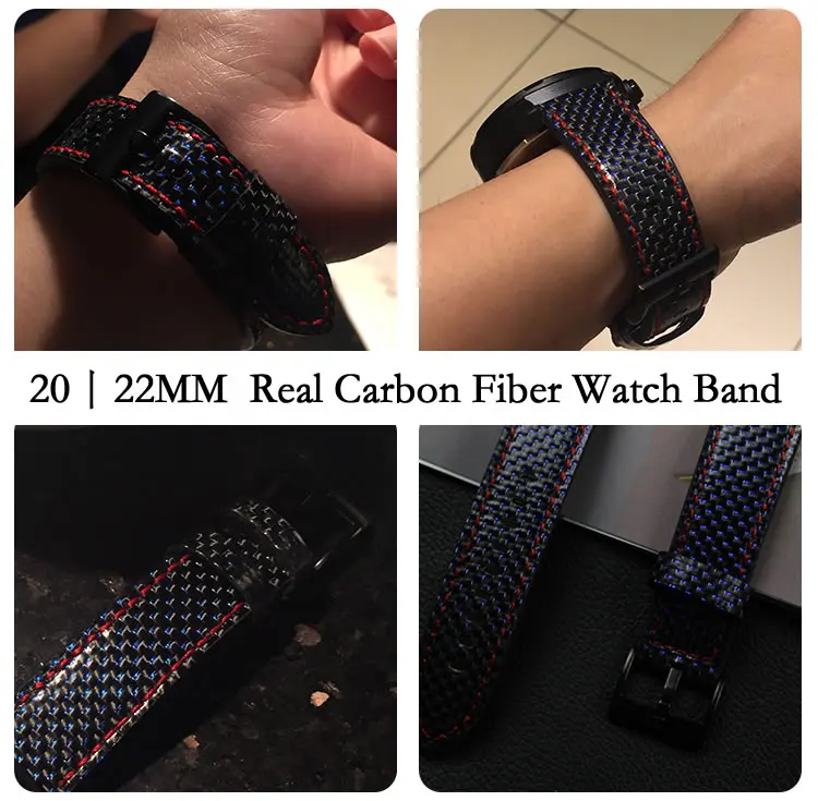 Newest Real Carbon Fiber Watch Band For Huawei Watch 2 Pro Straps For Samsung Gear S3 S2 Gear Sport For Galaxy Watch Watchbands
Newest Real Carbon Fiber Watch Band For Huawei Watch 2 Pro Straps For Samsung Gear S3 S2 Gear Sport For Galaxy Watch Watchbands