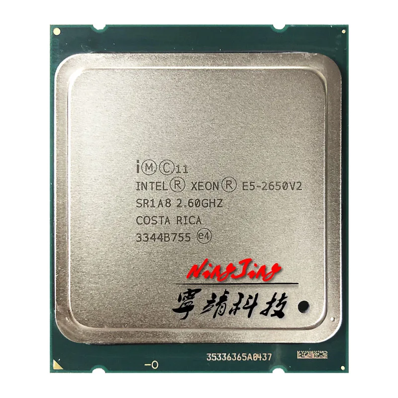 Процессор Intel Xeon E5 2650v2 2650 v2 2 6 ГГц Восьмиядерный 16 поточный ЦПУ 20 МБ 95 Вт LGA