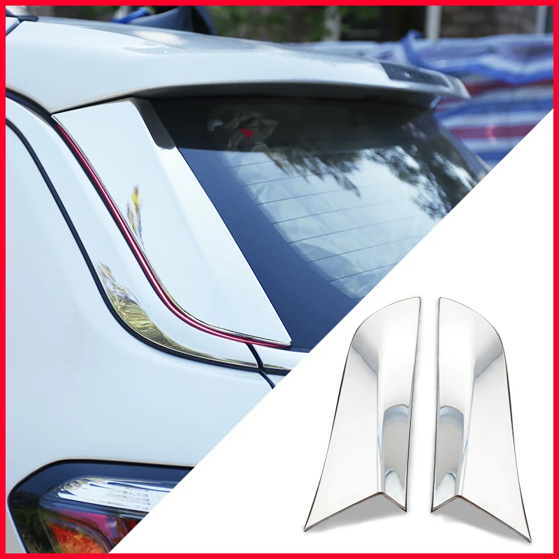 2PCS/Set ABS Chrome Car Exterior Rear Tail Window Stickers Back Windshield Side Trim Cover Sticker for Jeep Compass 2017 2018
2PCS/Set ABS Chrome Car Exterior Rear Tail Window Stickers Back Windshield Side Trim Cover Sticker for Jeep Compass 2017 2018