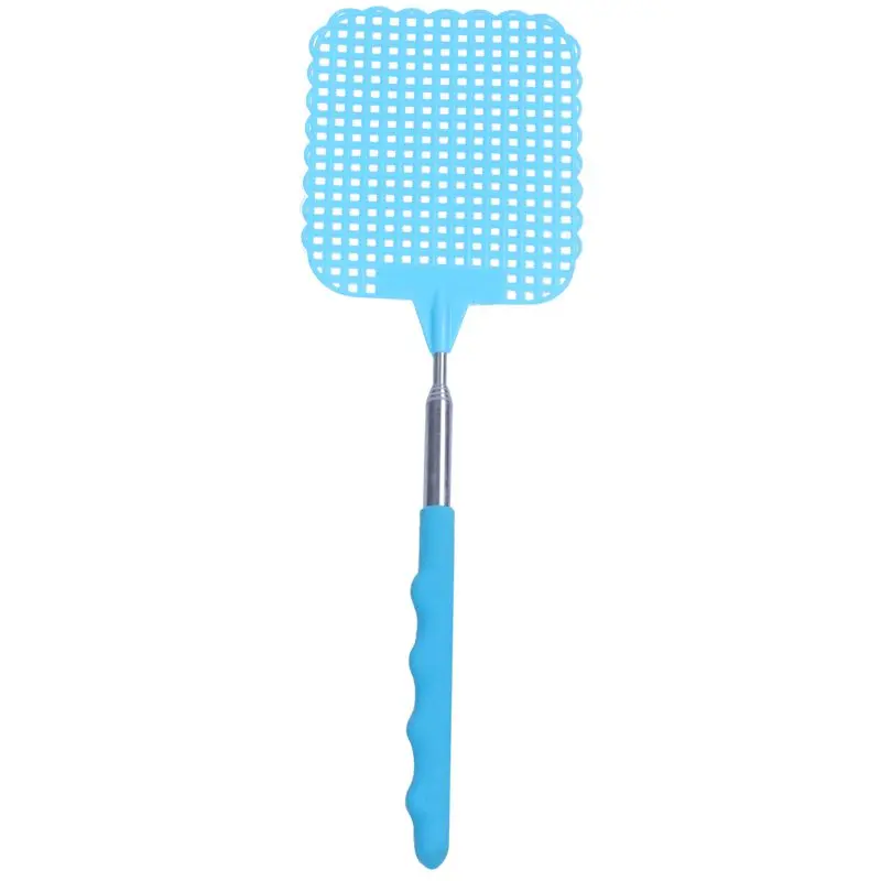 Flyswatter Fly tapper москитные насекомые swatter Телескопический до 73 см синий|Мухобойки| |
