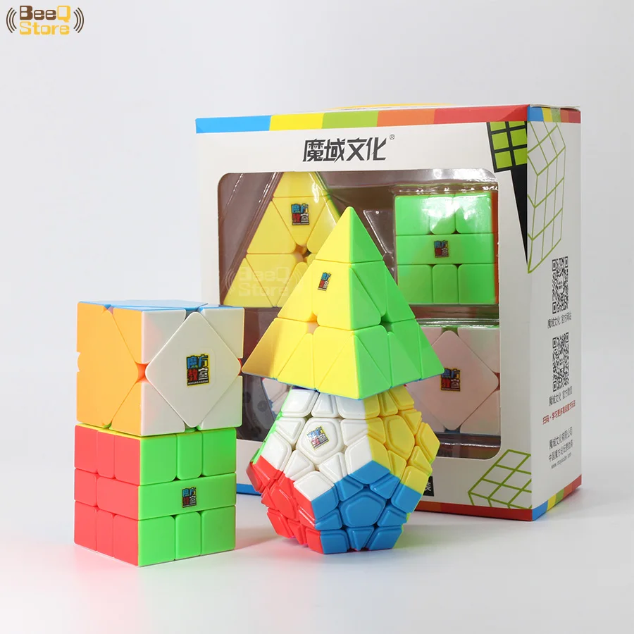 Кубик Moyu коробка SQ1 перекос Пирамида Megamin Magic Cube 3x3x3 Упаковка Подарочная Specail Puzzle
