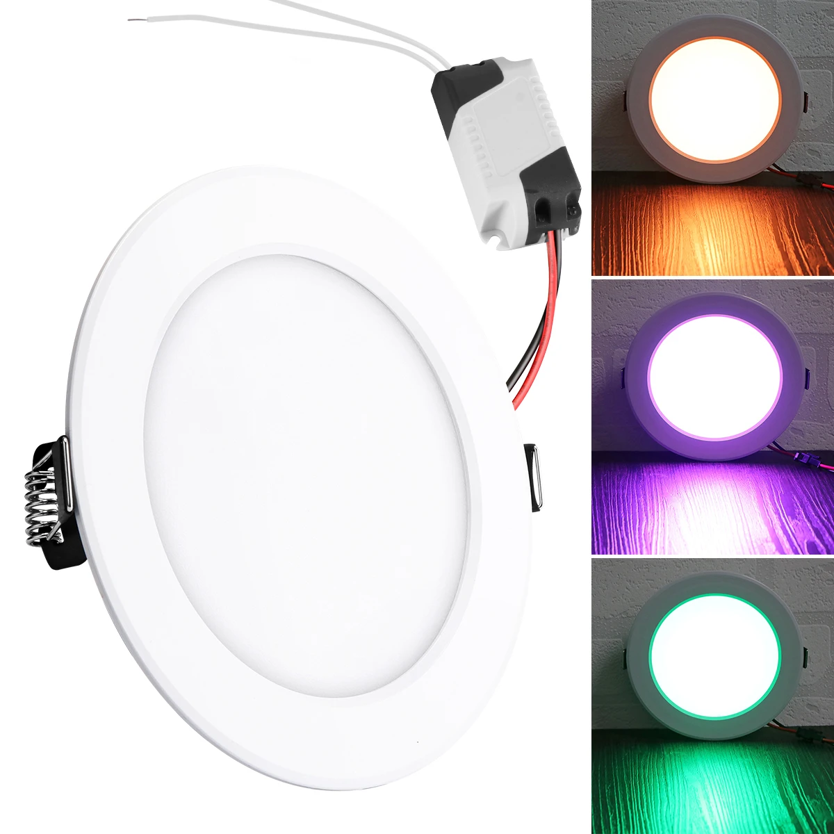 5W 10W RGB LED Panel Light With Remote Control Round Shape Downlight Lamp Ceiling Lights Indoor Lighting Led Lights Decoration
5W 10W RGB LED Panel Light With Remote Control Round Shape Downlight Lamp Ceiling Lights Indoor Lighting Led Lights Decoration