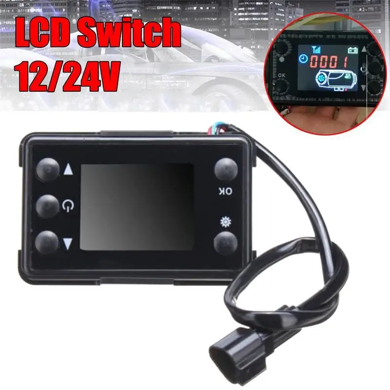 Car Heater 5KW 12V/24V Air Diesels Heater Parking Heater With Remote Control LCD Monitor for RV Motorhome Trailer Trucks Boats
Car Heater 5KW 12V/24V Air Diesels Heater Parking Heater With Remote Control LCD Monitor for RV Motorhome Trailer Trucks Boats