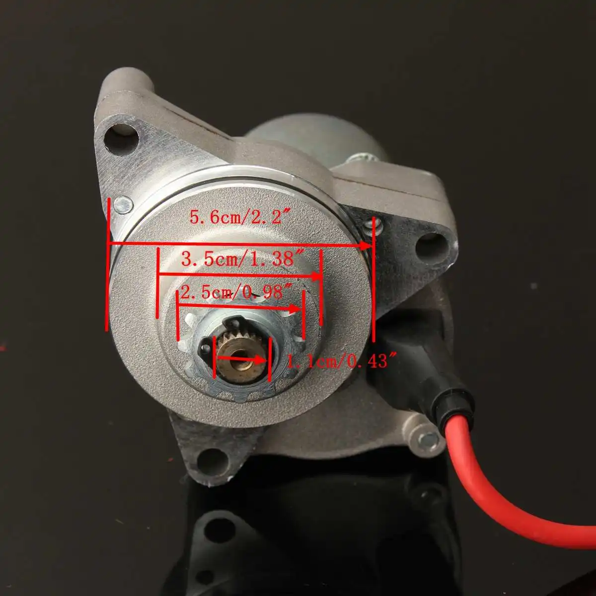 3 Electric Start Starter Motor Lower Mounted Downside 50cc 90cc 110cc 125cc 140cc ATV Quad Pit Dirt Bikes
3 Electric Start Starter Motor Lower Mounted Downside 50cc 90cc 110cc 125cc 140cc ATV Quad Pit Dirt Bikes