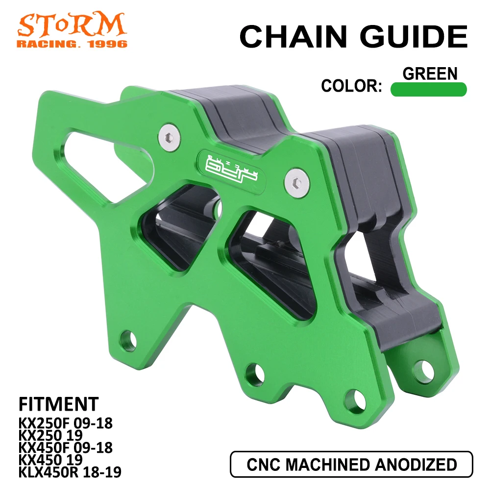 CNC Motorbike Protector Chain Guard Guide For Kawasaki KX250 KX450F KX450 KLX450R 250 450F 450 F 450R 450 R 09 10 11 12 13-18 19
CNC Motorbike Protector Chain Guard Guide For Kawasaki KX250 KX450F KX450 KLX450R 250 450F 450 F 450R 450 R 09 10 11 12 13-18 19