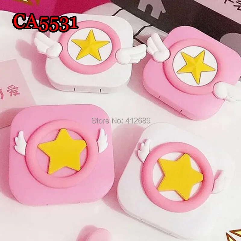 Sakura Contact Lens Mate Star Wing Travel Box Plastic lens Container With Mirror CA5531
Sakura Contact Lens Mate Star Wing Travel Box Plastic lens Container With Mirror CA5531