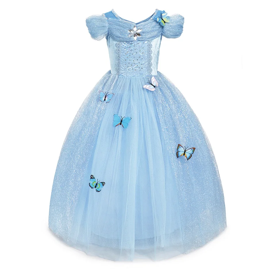 Child Summer Party Dress off Shoulder Buttiflies Attached Princess Beauty and The Beast Inspired Princess Belle Costume for Girl
Child Summer Party Dress off Shoulder Buttiflies Attached Princess Beauty and The Beast Inspired Princess Belle Costume for Girl