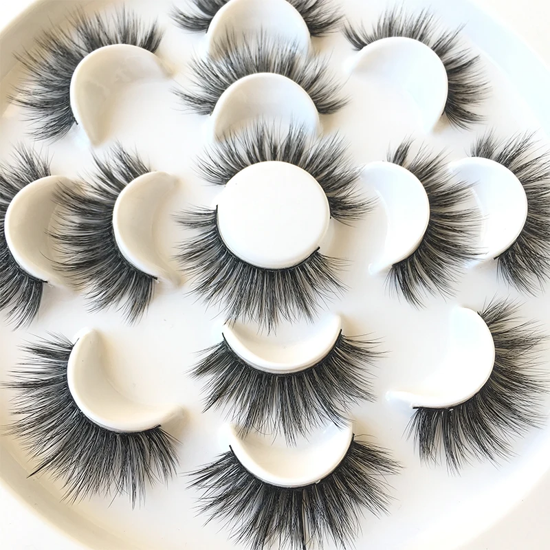 Fashion 7 Pair/Set Eye Lashes Makeup Natural New extension Soft mink False Eyelashes Fashion Thick
Fashion 7 Pair/Set Eye Lashes Makeup Natural New extension Soft mink False Eyelashes Fashion Thick