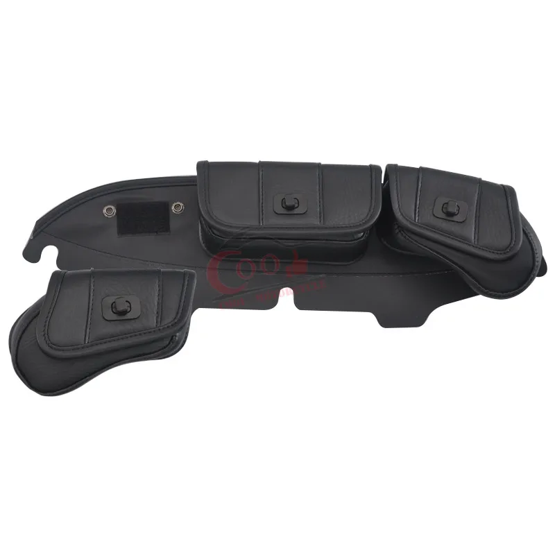Motorcycle 3-Pocket Windshield Batwing Fairing Pouch Bag Black For Harley FLHT FLHTC FLHX Touring 1996-2013 2012 2011 2010 2009
Motorcycle 3-Pocket Windshield Batwing Fairing Pouch Bag Black For Harley FLHT FLHTC FLHX Touring 1996-2013 2012 2011 2010 2009
