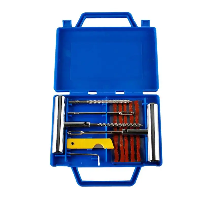 11Pcs/set Car Van Motorcycle Bike Emergency Heavy Duty Tubeless Tire Puncture Repair Kit Plug Tyre Repair Kit
11Pcs/set Car Van Motorcycle Bike Emergency Heavy Duty Tubeless Tire Puncture Repair Kit Plug Tyre Repair Kit