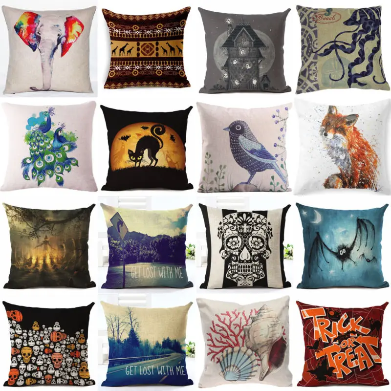 Pillow Case Cushion Case 18'' Halloween Home Pattern Cotton Linen Soft Room Gifts Single Sides Printing
Pillow Case Cushion Case 18'' Halloween Home Pattern Cotton Linen Soft Room Gifts Single Sides Printing