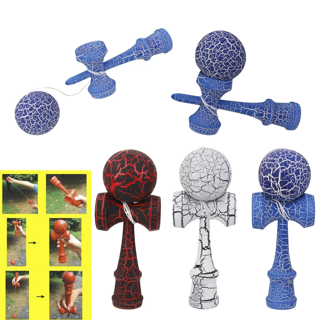 Модные деревянные трещины краски Kendama игрушки меч мяч Бук деревянные навыки шары для детей смешные игры умелые жонглирование мяч игра игруш...
Модные деревянные трещины краски Kendama игрушки меч мяч Бук деревянные навыки шары для детей смешные игры умелые жонглирование мяч игра игруш...