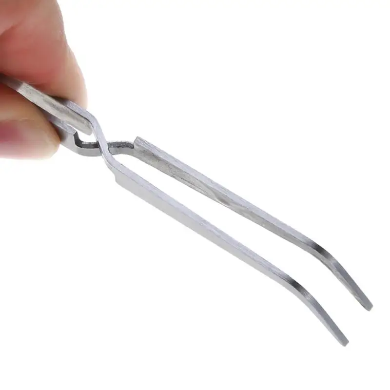 1pc Nail Art Shaping Tweezers Multifunction Cross Clip Manicure Tools for Acrylic UV Gel Pinchers Stainless Steel | Красота и