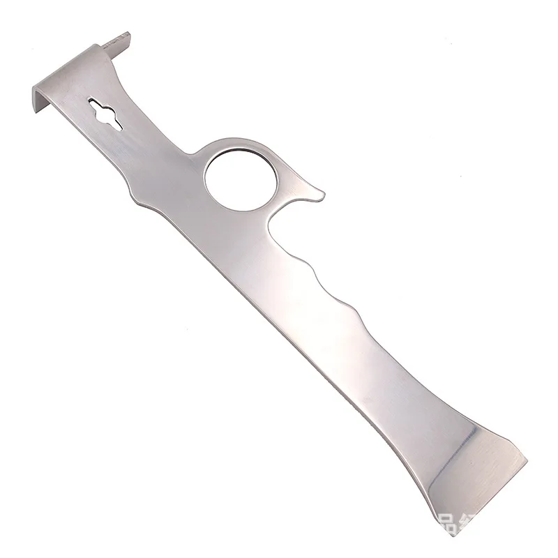Beekeeping Tool Manufacturer Direct Selling Stainless Steel Elbow Scraper Thumb Knife Multifunctional Honey Cutter
Beekeeping Tool Manufacturer Direct Selling Stainless Steel Elbow Scraper Thumb Knife Multifunctional Honey Cutter