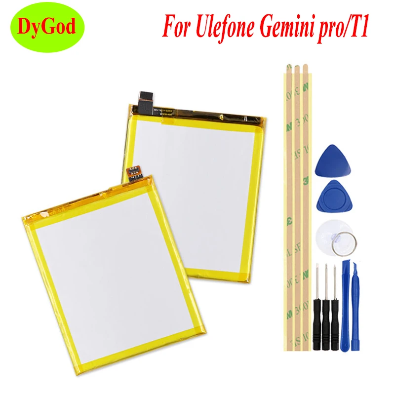 DyGod 3680mAh для Ulefone Gemini pro/T1 батареи замены Bateria смартфон + Инструменты|Аккумуляторы