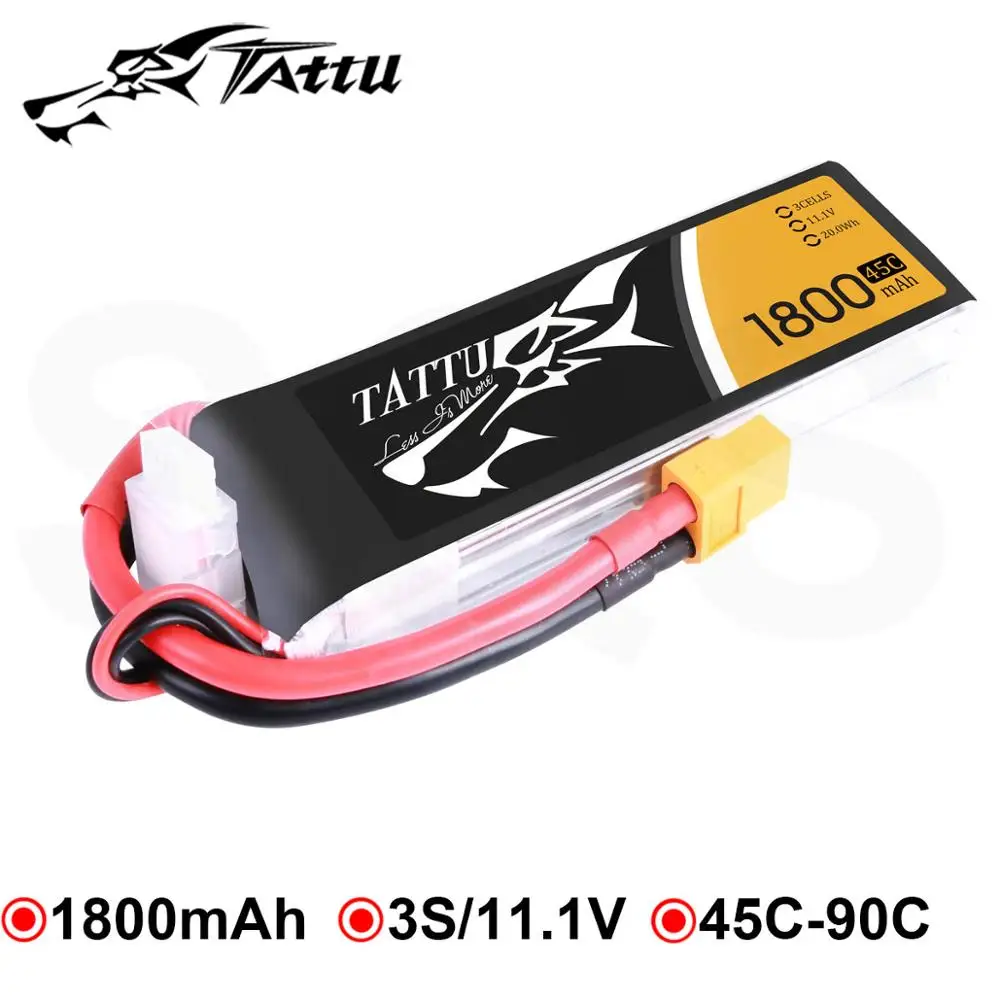 Аккумуляторная батарея Tattu Lipo 3S, 1800 мАч, 11,1 В, 45C, XT60, с разъемом для радиоуправляемого квадрокоптера fpr Skylark M4 250 FPV
Аккумуляторная батарея Tattu Lipo 3S, 1800 мАч, 11,1 В, 45C, XT60, с разъемом для радиоуправляемого квадрокоптера fpr Skylark M4 250 FPV