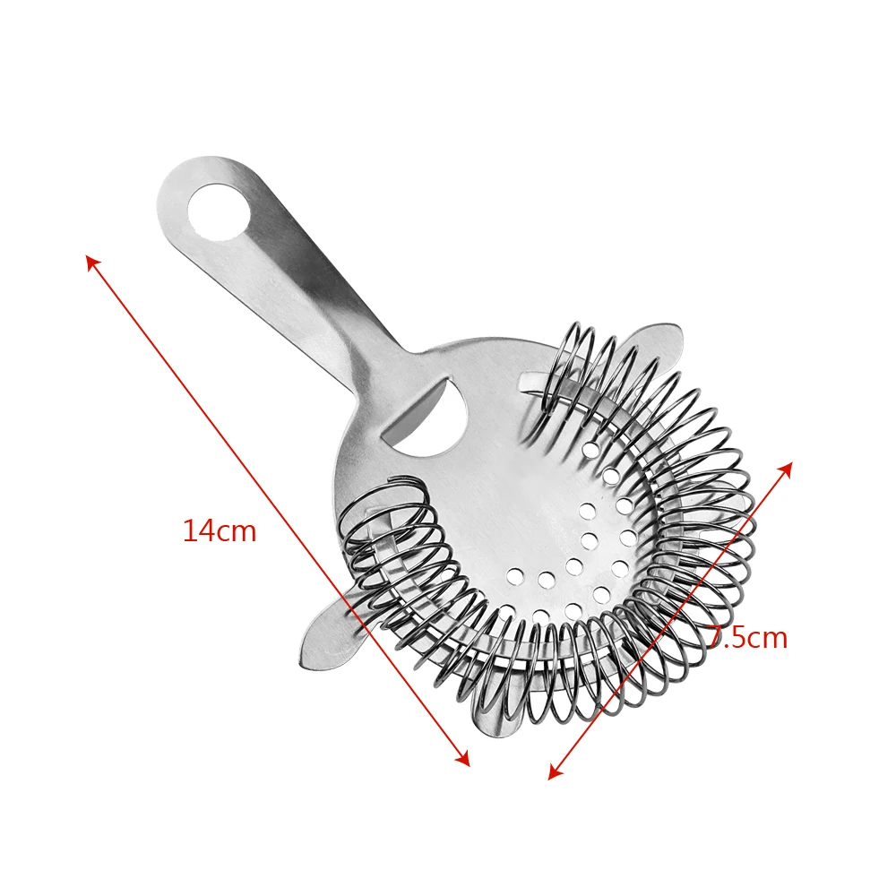 Stainless Steel Barware Cocktail Shaker Ice Filter Strainer Bar Accessories Bar Tools Gadgets
Stainless Steel Barware Cocktail Shaker Ice Filter Strainer Bar Accessories Bar Tools Gadgets