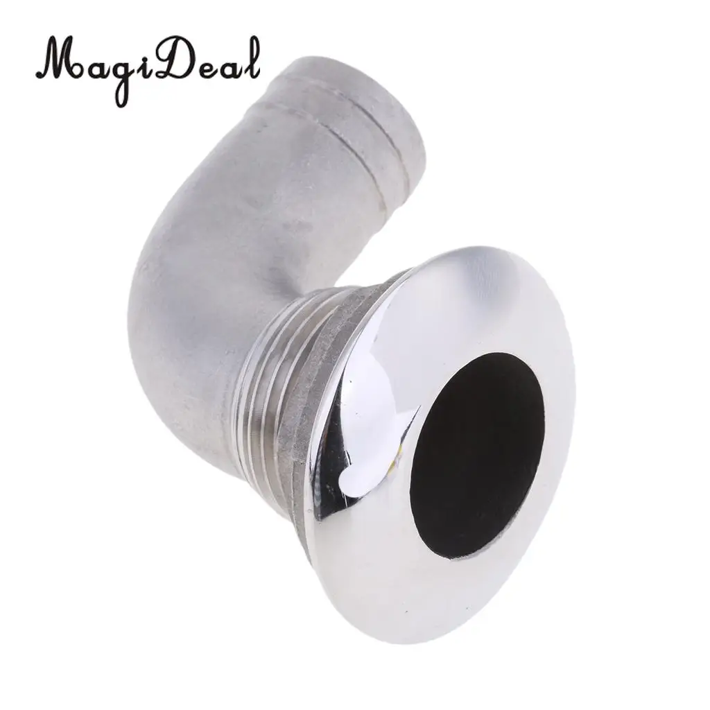 MagiDeal 25mm 316 Stainless Steel Boat Deck Drain Scupper 90 Degree Water Sports Rowing Boats for Kayak Canoe Rafting Boating
MagiDeal 25mm 316 Stainless Steel Boat Deck Drain Scupper 90 Degree Water Sports Rowing Boats for Kayak Canoe Rafting Boating