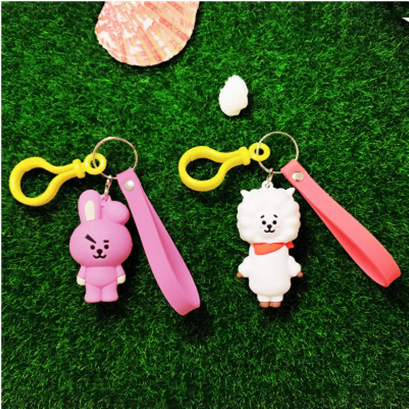 Indusleaves Новый BTS пуленепробиваемый Молодежный Лига вокруг Bt21 ключ пряжки Плакаты