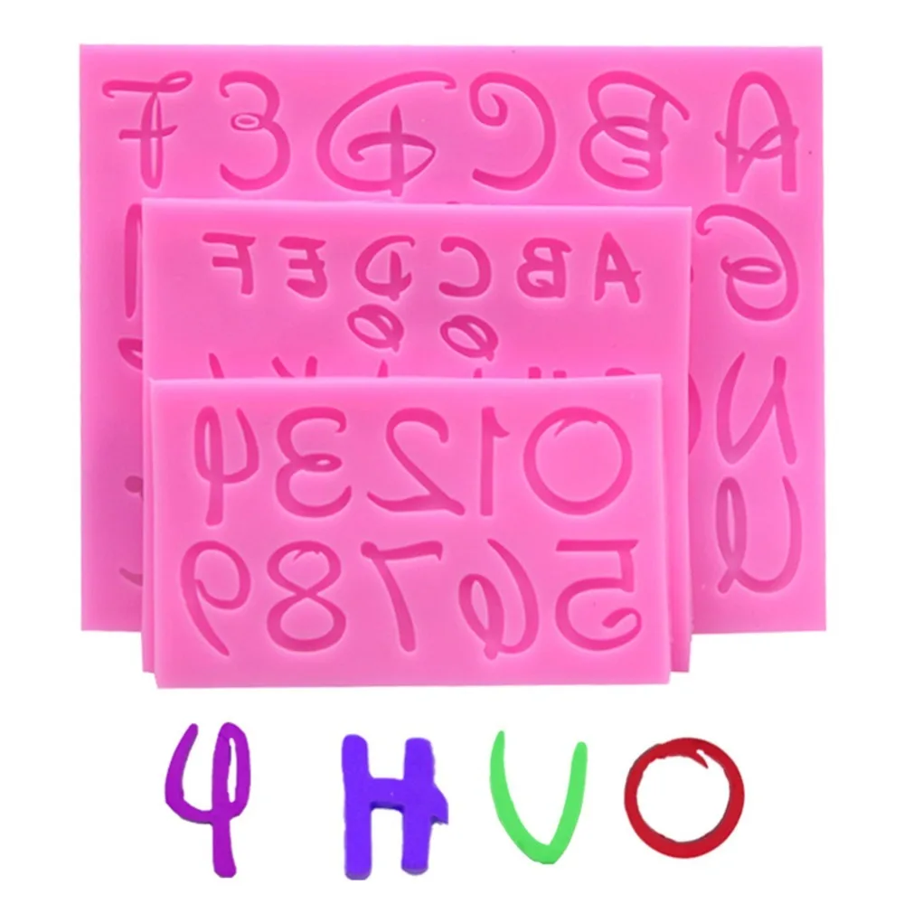 Alphabet Number Silicone Mold Cookie Cutter Fondant Cake Mould Diy Cake Decorating Tools Kitchen Baking Gadgets
Alphabet Number Silicone Mold Cookie Cutter Fondant Cake Mould Diy Cake Decorating Tools Kitchen Baking Gadgets