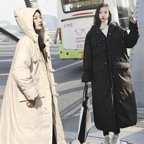 2019 Korea Winter Clothes Pattern Easy Even Hat Bread Woman Korean Long Fund Thickening Cotton-padded Jacket Loose Coat
2019 Korea Winter Clothes Pattern Easy Even Hat Bread Woman Korean Long Fund Thickening Cotton-padded Jacket Loose Coat