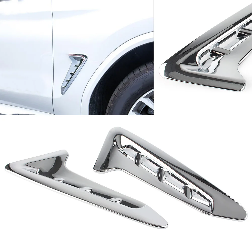 2pcs Chrome ABS Car Accessories Side Air Vent Cover Trim Exterior Decoration for BMW X3 G01 2018 2019 2020
2pcs Chrome ABS Car Accessories Side Air Vent Cover Trim Exterior Decoration for BMW X3 G01 2018 2019 2020