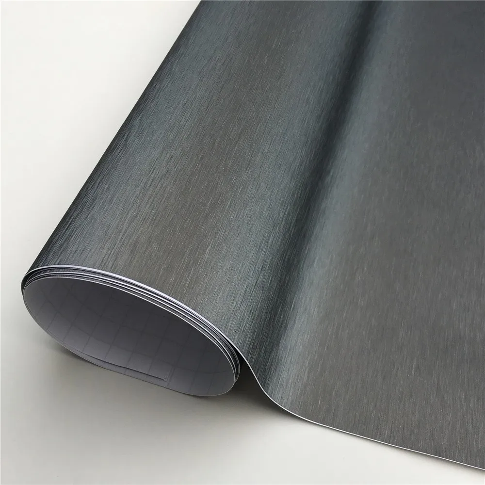 Grey Metallic Brushed Steel Vinyl Wrap Car Film Wrapping Foil Bubble Free Furniture Console Computer Laptop Phone Cover
Grey Metallic Brushed Steel Vinyl Wrap Car Film Wrapping Foil Bubble Free Furniture Console Computer Laptop Phone Cover