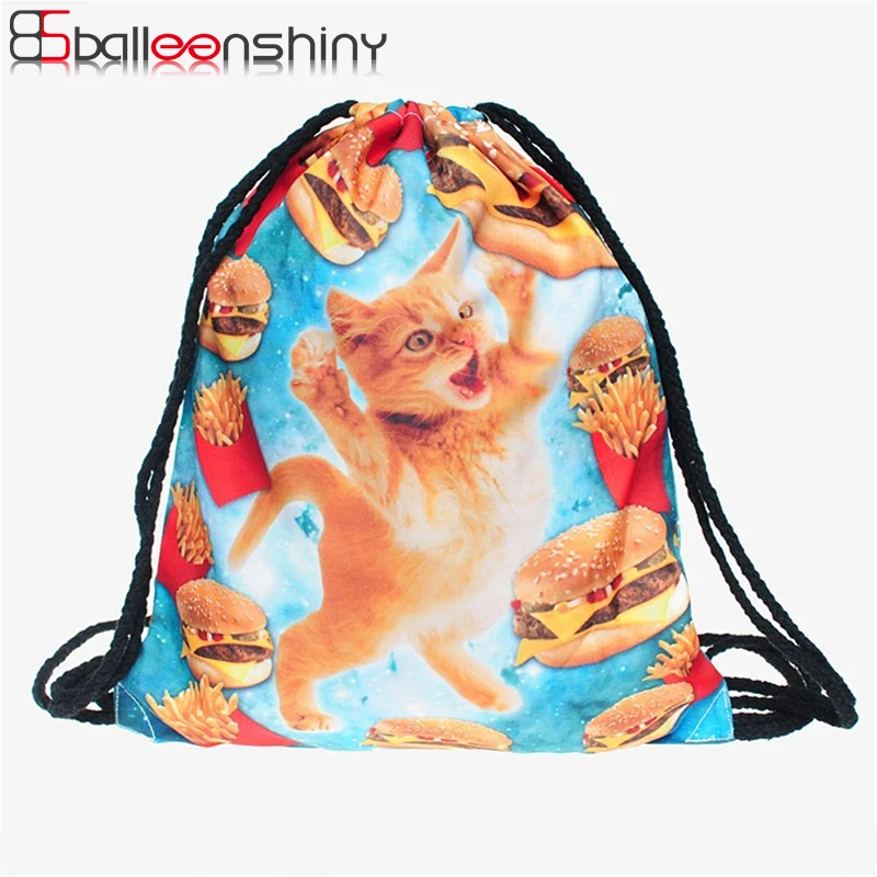 BalleenShiny Oxford 3D Digital Animal Drawstring Storage Bags Laundry Shoe Makeup Organizer Fashion Knapsack Travel Pouch
BalleenShiny Oxford 3D Digital Animal Drawstring Storage Bags Laundry Shoe Makeup Organizer Fashion Knapsack Travel Pouch