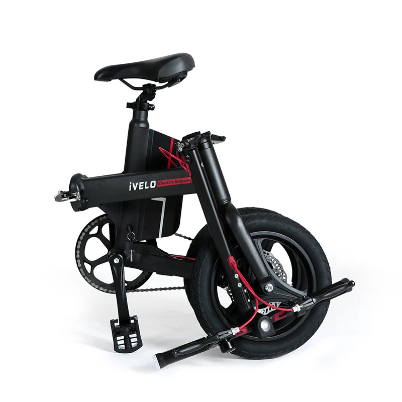 14 дюймов электровелосипед Mini E-bike 36v7. 8ah литиевая батарея 250 Вт задний привод