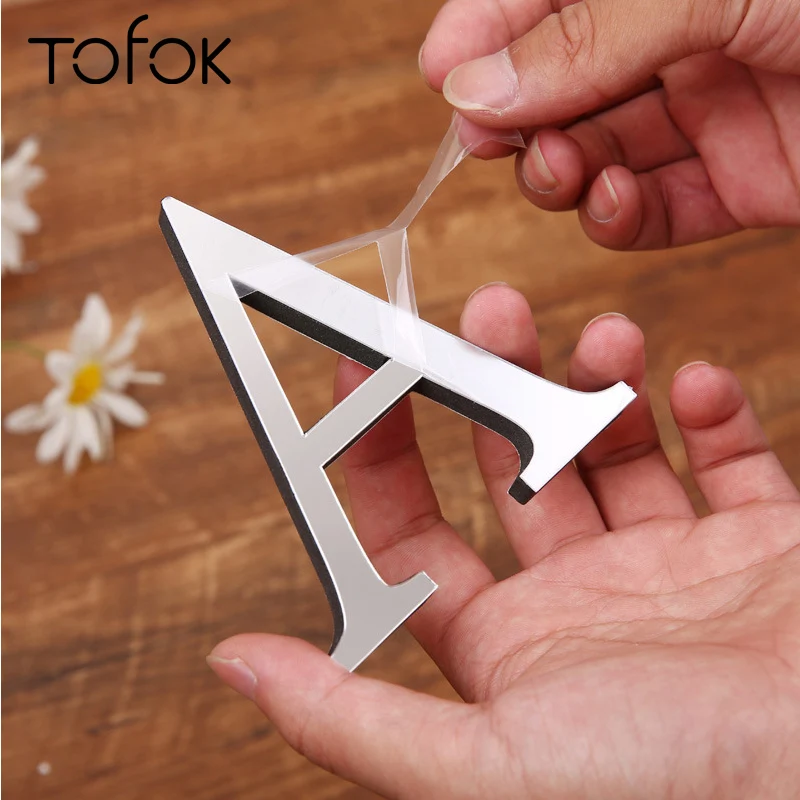 Tofok Acrylic 28 English Letters Wall Stickers Model DIY Home Decor Decal Home Furniture Sticker Living Room DIY Adhesive Mural
Tofok Acrylic 28 English Letters Wall Stickers Model DIY Home Decor Decal Home Furniture Sticker Living Room DIY Adhesive Mural