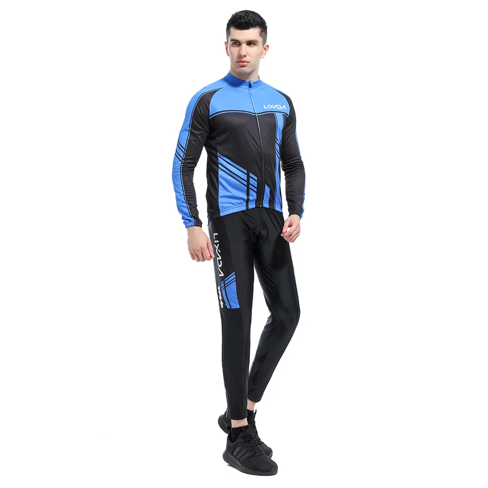 Lixada Men's Cycling Clothing Set Autumn Winter Long Sleeve Windproof Cycling Jersey Coat Jacket with 3D Padded Pants Trousers
Lixada Men's Cycling Clothing Set Autumn Winter Long Sleeve Windproof Cycling Jersey Coat Jacket with 3D Padded Pants Trousers