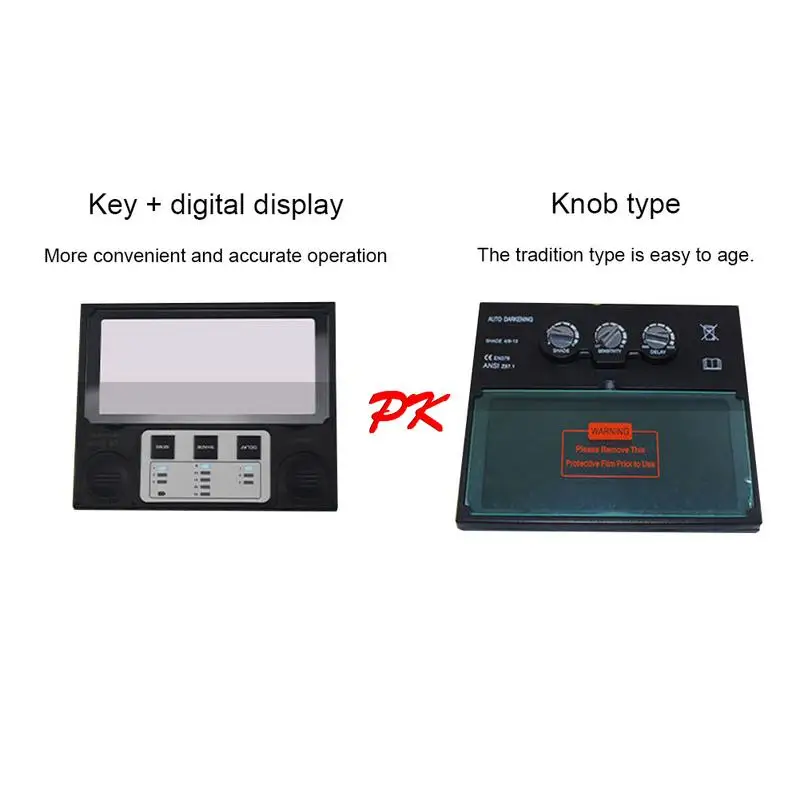 Solar Energy Auto Darkening Welding Helmet Mask Welder Cap Lens Filter Automatic Shade Mask Goggles Lens Adjustable Sensitivity
Solar Energy Auto Darkening Welding Helmet Mask Welder Cap Lens Filter Automatic Shade Mask Goggles Lens Adjustable Sensitivity