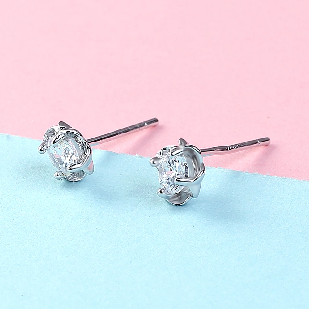 AIDAILA 100% Real 925 Sterling Silver Women Stud Earrings with Flower Pattern Shape Design Shinny Big Zircon Trendy Gift EY00174
AIDAILA 100% Real 925 Sterling Silver Women Stud Earrings with Flower Pattern Shape Design Shinny Big Zircon Trendy Gift EY00174