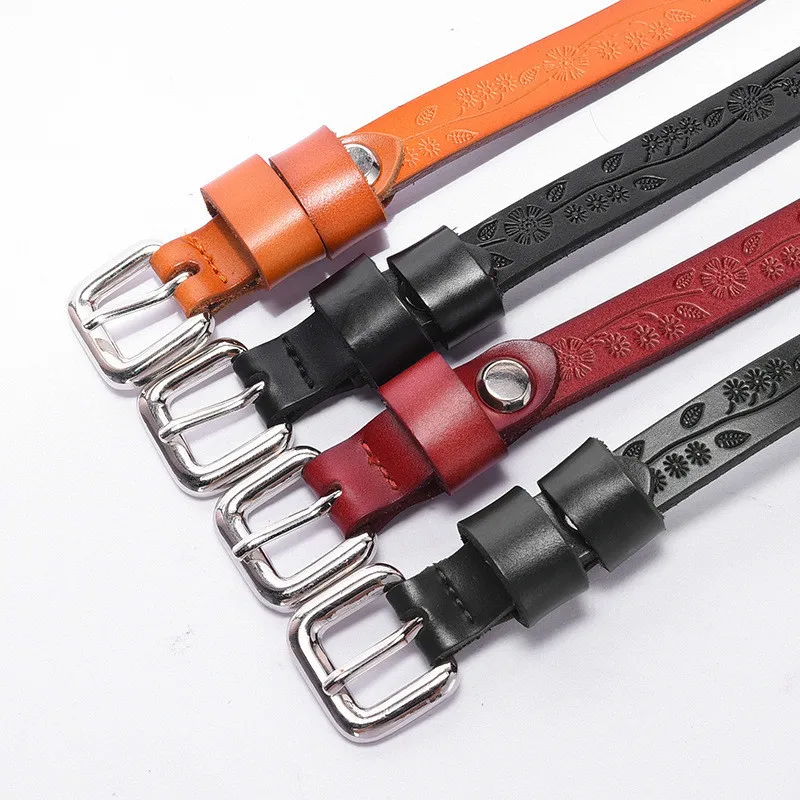 Fashion Casual Female Genuine Leather Waists Strap Hot Cowhide Belt For Women 1.5CM Width Belt Gold Square Buckle Small Belts
Fashion Casual Female Genuine Leather Waists Strap Hot Cowhide Belt For Women 1.5CM Width Belt Gold Square Buckle Small Belts