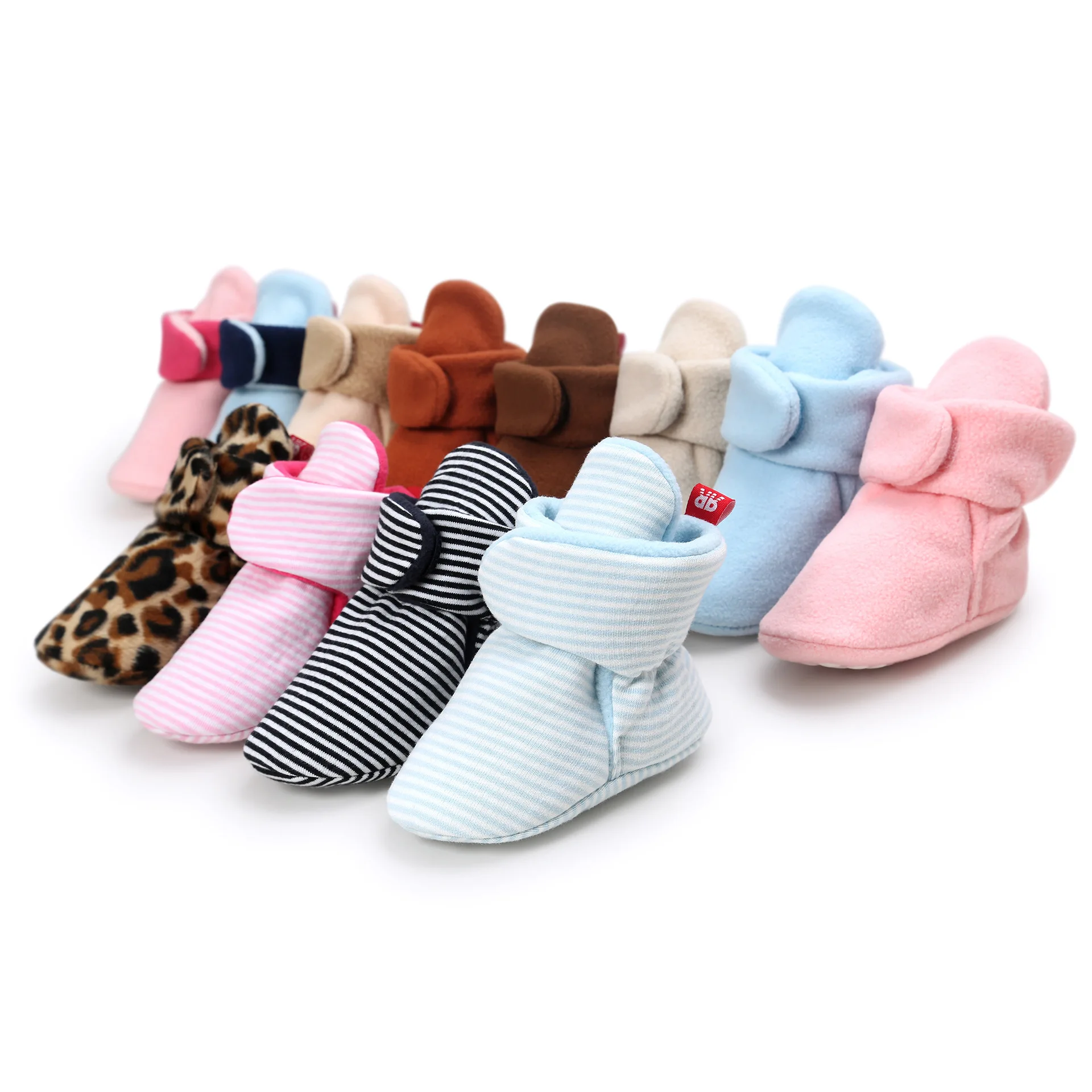 ROMIRUS Brand New Autumn Winter Baby Booties Soft Sole Infant Toddler First Walkers Baby Crib Shoes Fleece Leopard Solid Color
ROMIRUS Brand New Autumn Winter Baby Booties Soft Sole Infant Toddler First Walkers Baby Crib Shoes Fleece Leopard Solid Color