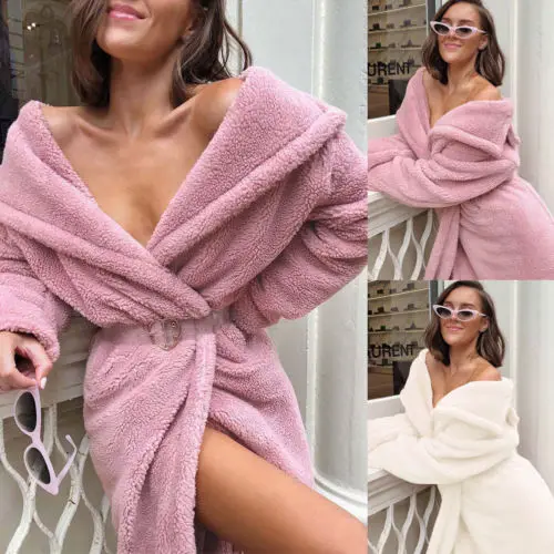 Newest Winter New Womens Long Sleeve Loose Knitted Warm Faux Fur Jumper Cardigan Outwear Jackets Fashion Streetwear
Newest Winter New Womens Long Sleeve Loose Knitted Warm Faux Fur Jumper Cardigan Outwear Jackets Fashion Streetwear