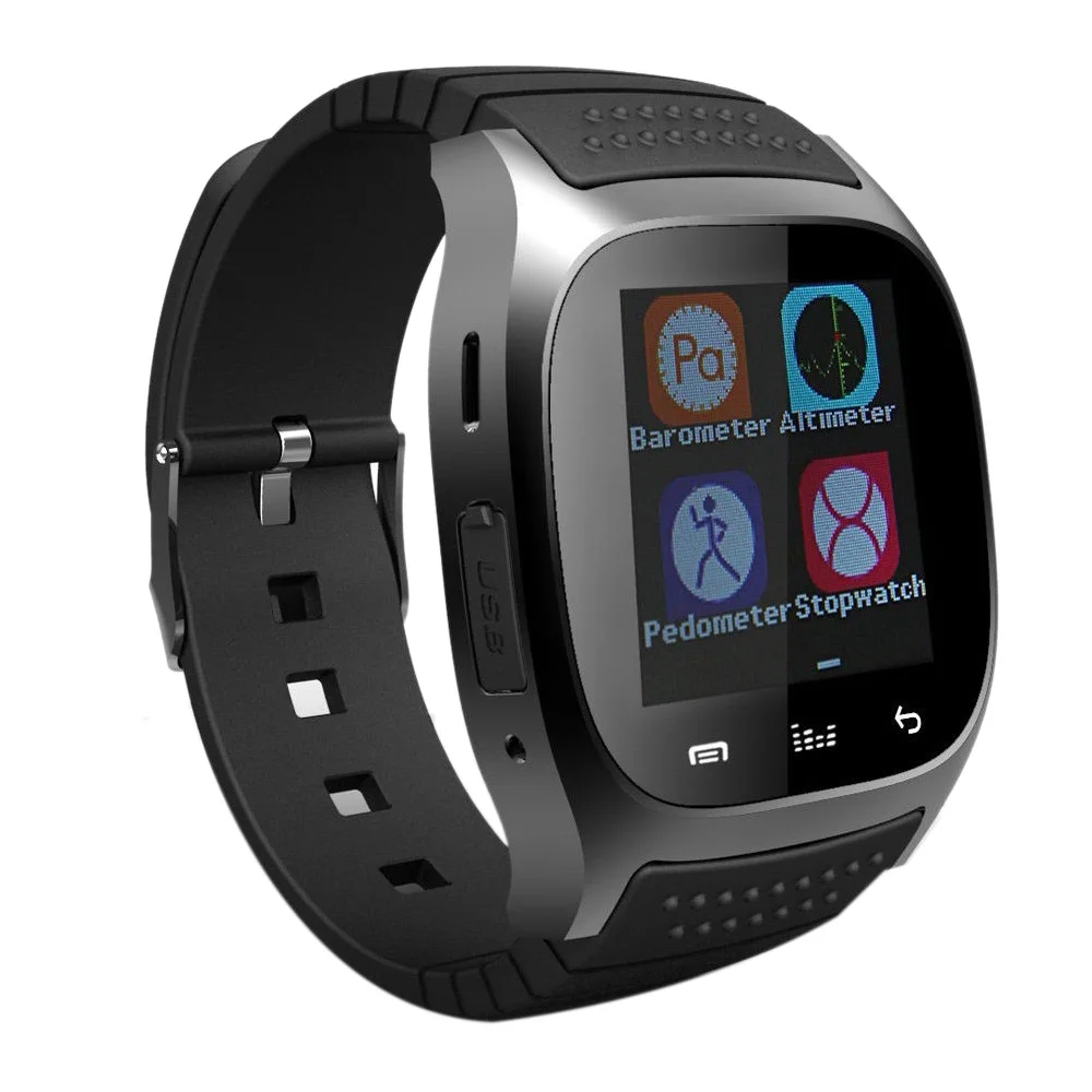Умные наручные часы Horloge M26 с Bluetooth водонепроницаемые умные музыкальный шагомер
