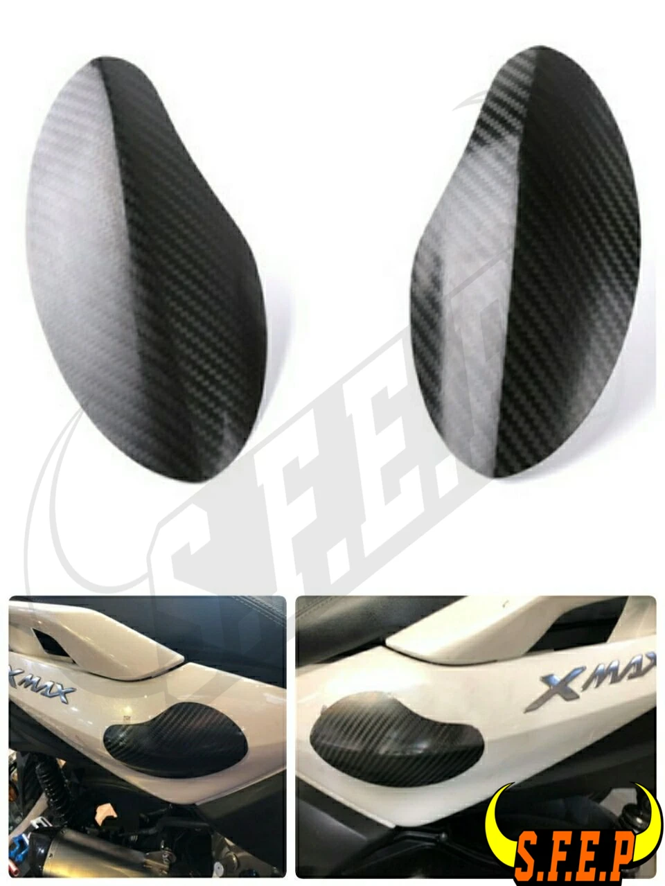 Motorcycle Handmade Carbon Fiber Patch Scratch-resistant Decoration For Yamaha XMAX300 XMAX 300 2017-2018
Motorcycle Handmade Carbon Fiber Patch Scratch-resistant Decoration For Yamaha XMAX300 XMAX 300 2017-2018