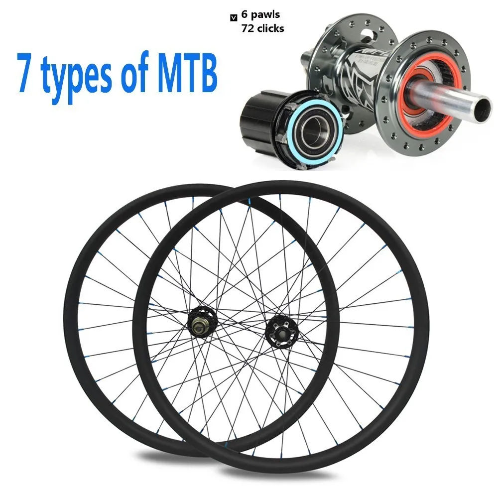 29er 7 Types Of MTB Carbon Wheel 700c Hookles/Asymmsetric Rim Koozer XM 490 Hub 32h For Corss Country All Mountain Bike Wheelset
29er 7 Types Of MTB Carbon Wheel 700c Hookles/Asymmsetric Rim Koozer XM 490 Hub 32h For Corss Country All Mountain Bike Wheelset