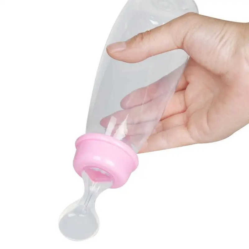 240ml Bottles Of Infant Rice Cereal Baby Training Bottle Squeeze Spoon Children Food Supplement Bottle Fruit Gooey honest
240ml Bottles Of Infant Rice Cereal Baby Training Bottle Squeeze Spoon Children Food Supplement Bottle Fruit Gooey honest