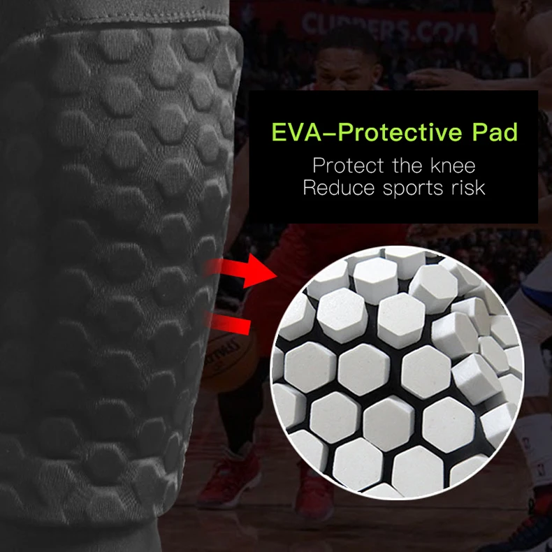 Honeybomb Kneepads Men Cropped Trousers Men's Running Tights Compression Sport Leggings Gym Fitness Training Basketball Pants
Honeybomb Kneepads Men Cropped Trousers Men's Running Tights Compression Sport Leggings Gym Fitness Training Basketball Pants