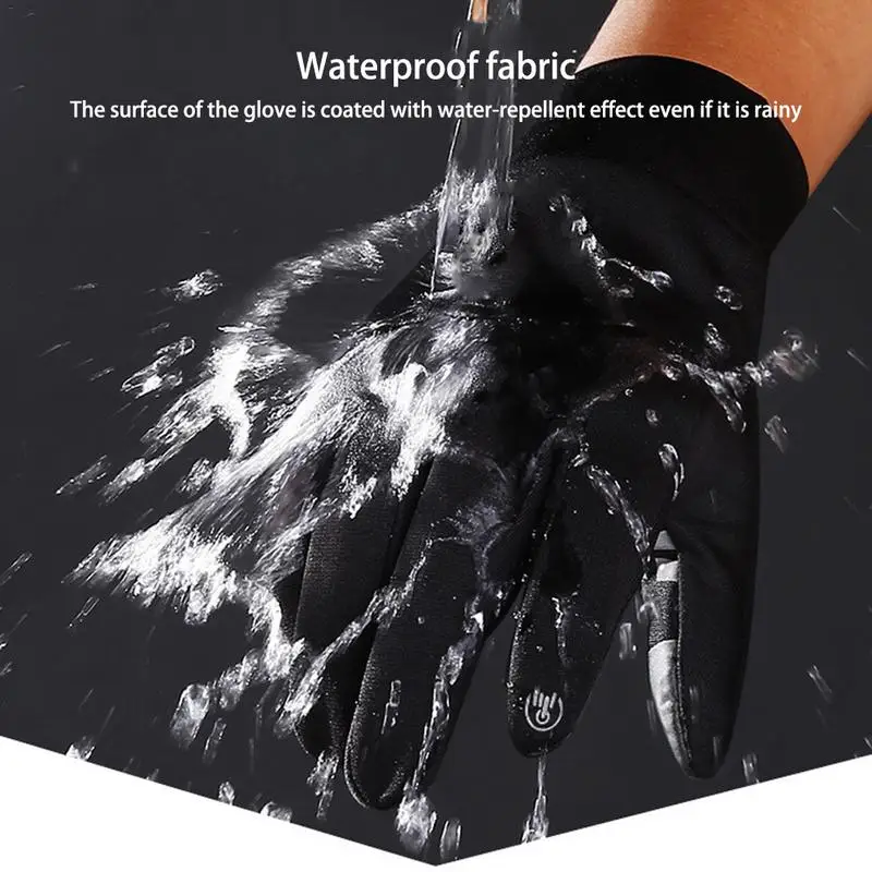 Winter Touch Screen Stretch Windproof Men Women Cycling Warm Velvet Ski Outdoor Sports Water-Proof Movement Gloves
Winter Touch Screen Stretch Windproof Men Women Cycling Warm Velvet Ski Outdoor Sports Water-Proof Movement Gloves