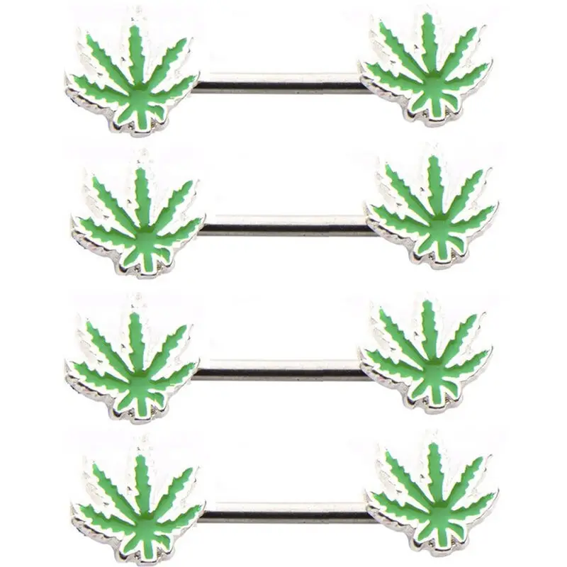 Fashion and popular maple leaf milk nail women's leaf milk ring body piercing accessories
Fashion and popular maple leaf milk nail women's leaf milk ring body piercing accessories