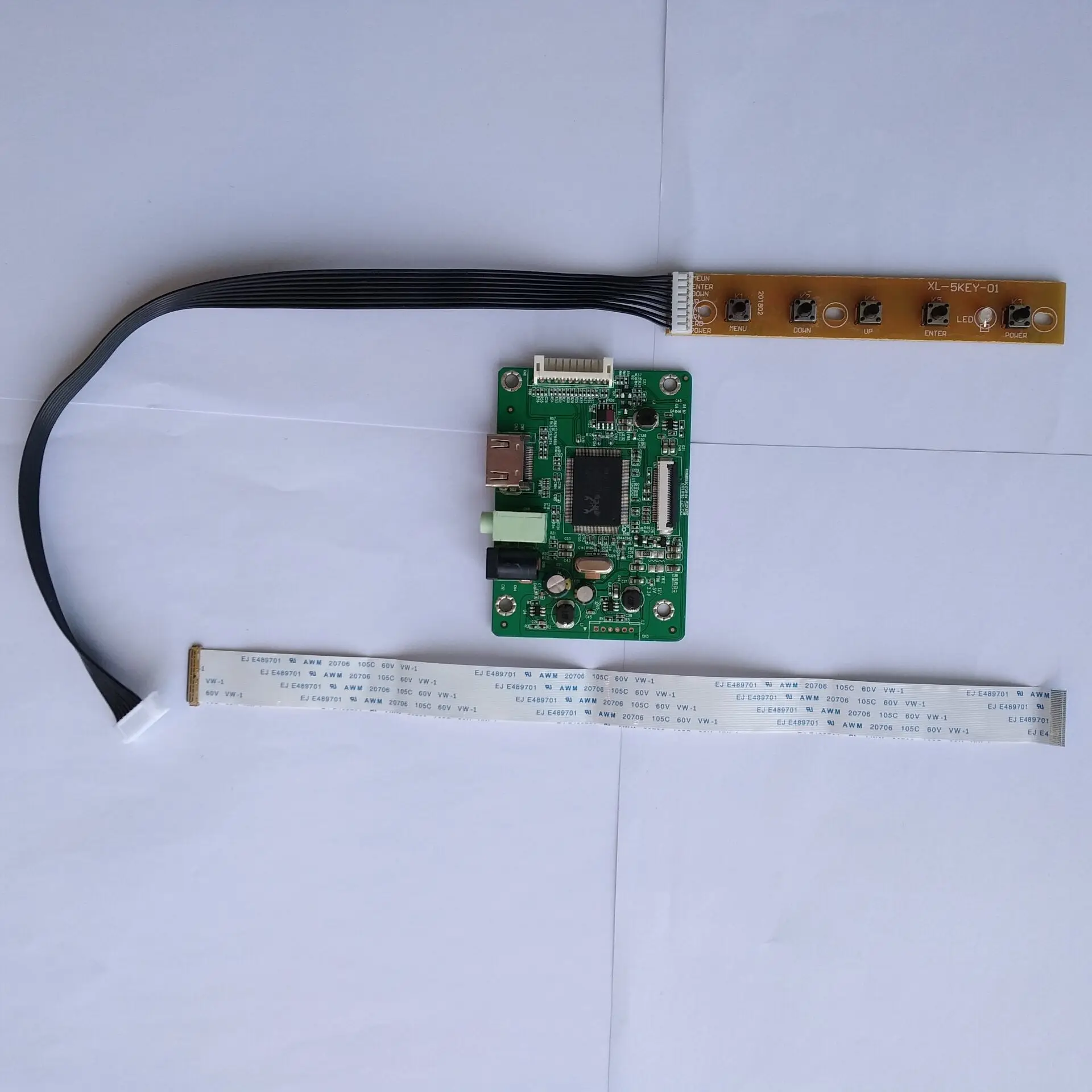 Светодиодный ЖК дисплей электронной обработки данных USB кабель с вилкой mini плата