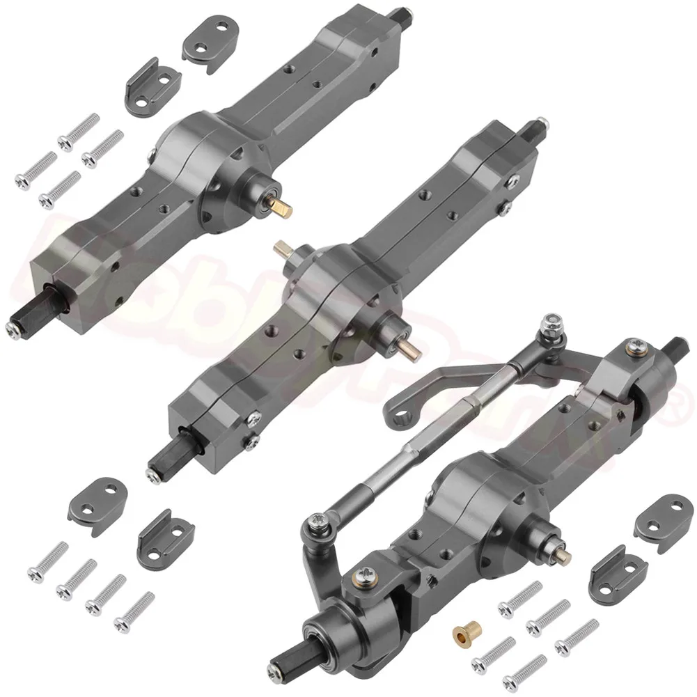 Aluminum Metal Front & Rear & Middle Bridge Axle Gear Box Set For WPL B-16 B16 B36 Ural 1/16 RC Car Military Truck Crawler Parts
Aluminum Metal Front & Rear & Middle Bridge Axle Gear Box Set For WPL B-16 B16 B36 Ural 1/16 RC Car Military Truck Crawler Parts